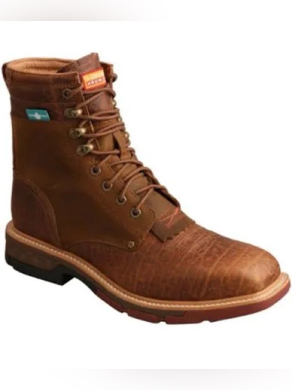 Twisted X Men's 8" - CellStretch Lacer Waterproof Work Boot - Alloy Toe